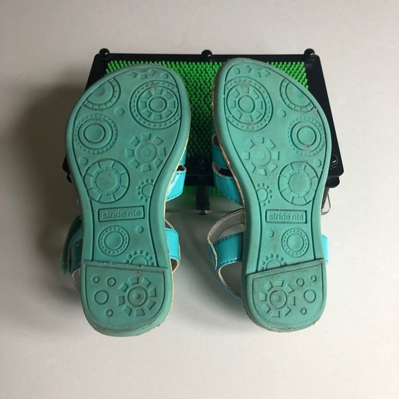 Stride Rite Marina Turquoise Summer Sandals - Picture 7 of 8